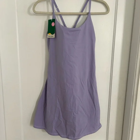 HALARA Lavender Activewear Dress - Picture 2 of 8